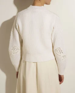 Flash Sale Crochet Sweater Vrouwen Knitwear