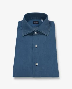 Outlet Denim Shirt Mannen Shirts