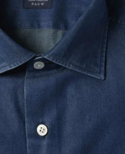 Clearance Denim Shirt Mannen Shirts