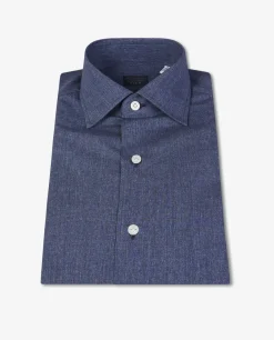 Flash Sale Denim-Look Shirt Mannen Shirts