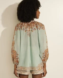 Cheap Devi Billow Blouse Vrouwen Blouses
