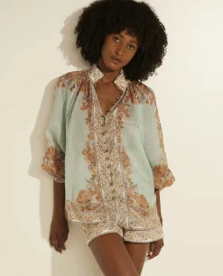 Cheap Devi Billow Blouse Vrouwen Blouses