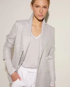 Cheap Double Breasted Blazer Vrouwen Blazers