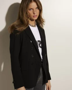 Best Sale Double Breasted Wollen Blazer Vrouwen Blazers
