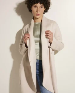Outlet Double Face Cashmere Jas Vrouwen Jassen