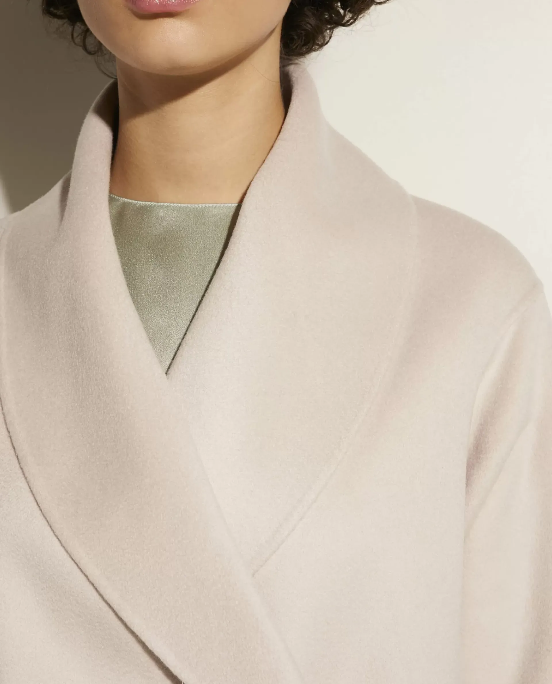 Outlet Double Face Cashmere Jas Vrouwen Jassen