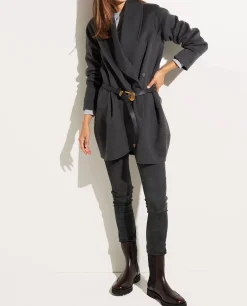 Sale Double Face Cashmere Jas Vrouwen Jassen