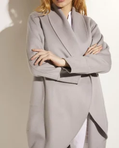 Sale Double Face Cashmere Jas Vrouwen Jassen