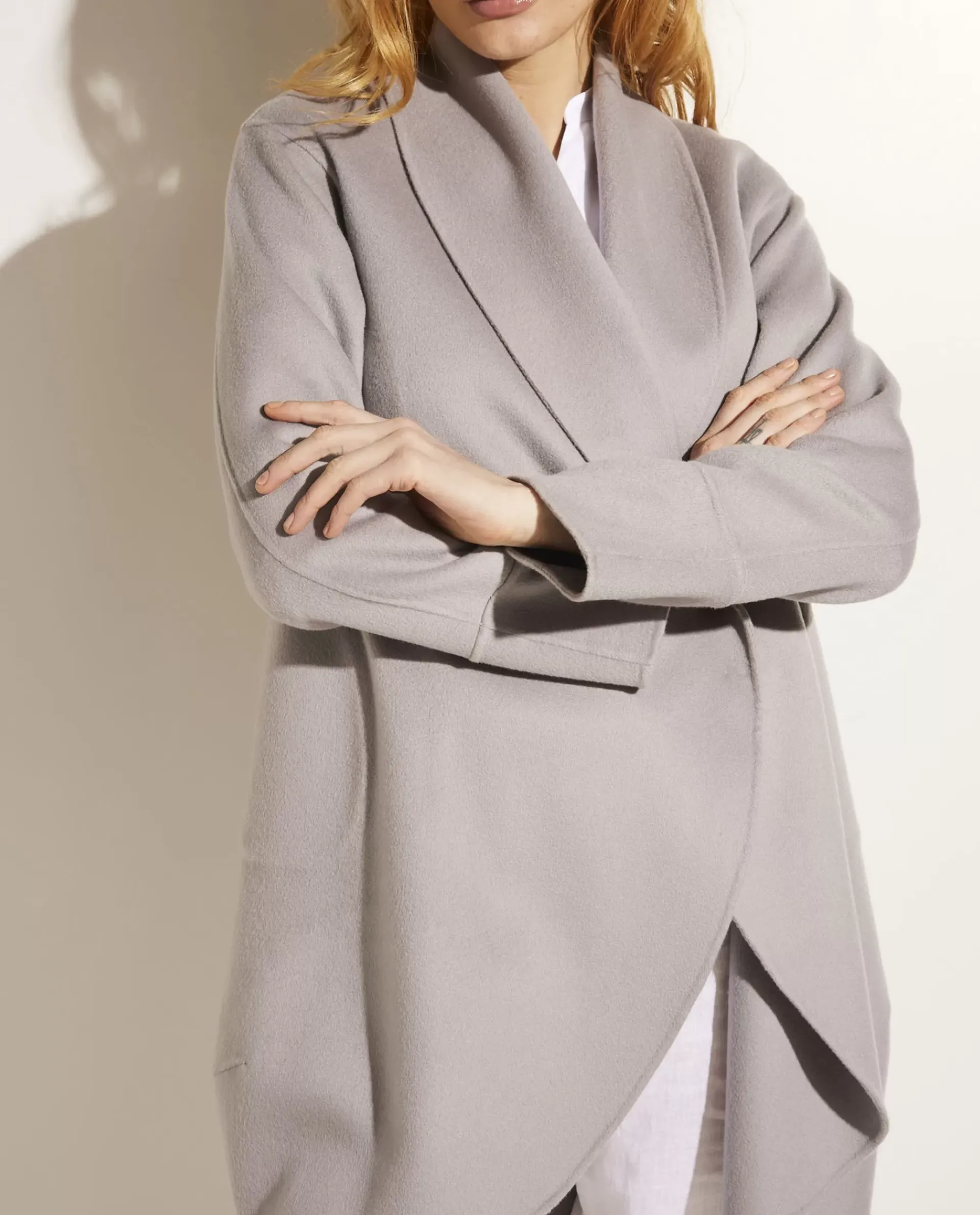 Sale Double Face Cashmere Jas Vrouwen Jassen