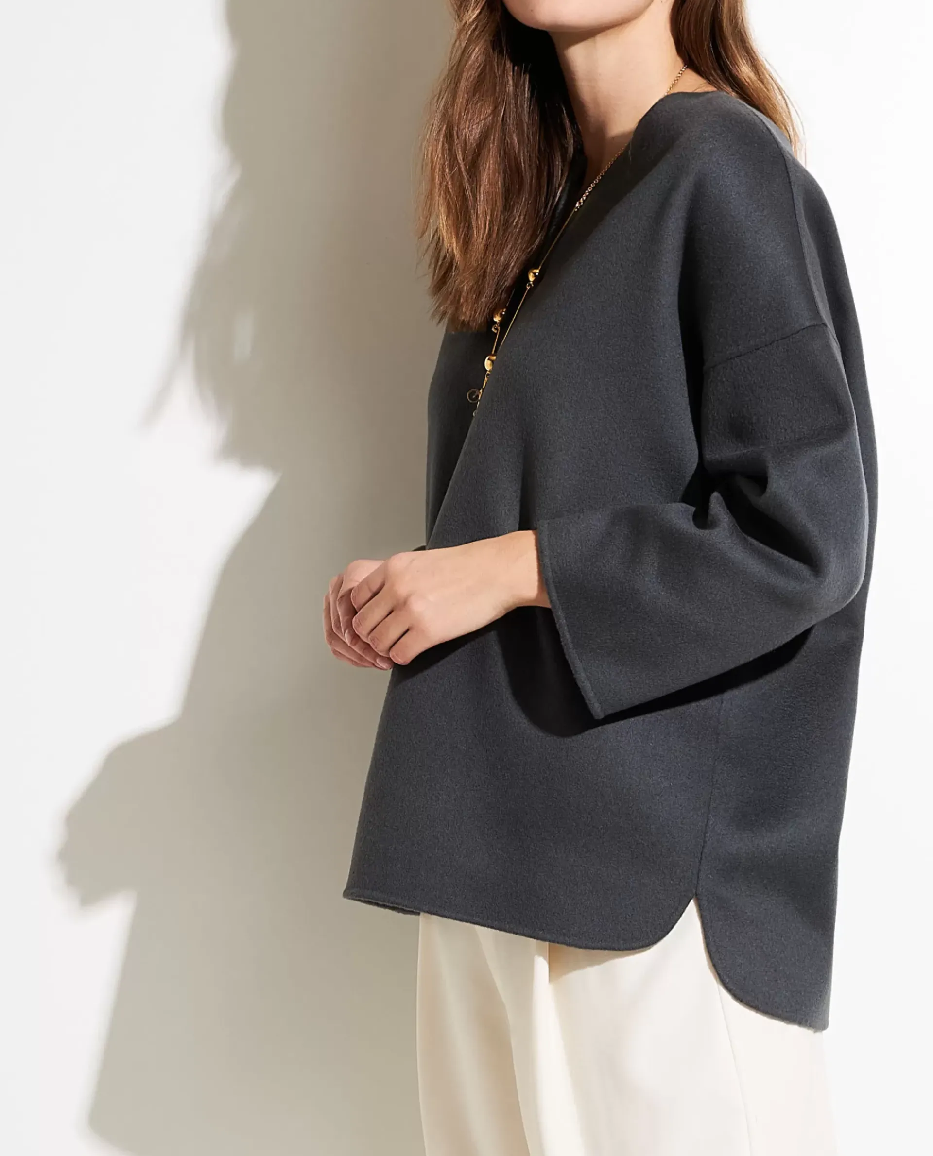 Best Sale Double Face Cashmere Trui Vrouwen Tops
