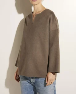 Best Sale Double Face Cashmere Trui Vrouwen Tops