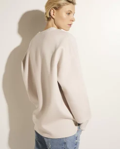 Store Double Face Cashmere Trui Vrouwen Tops