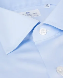 Hot Dubbel Manchet Shirt Mannen Shirts
