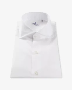 Fashion Dubbel Manchet Shirt Mannen Shirts