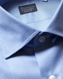 Hot Dubbele Manchet Shirt Mannen Shirts