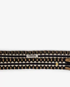 Store Dunne Geweven Riem Vrouwen Accessoires