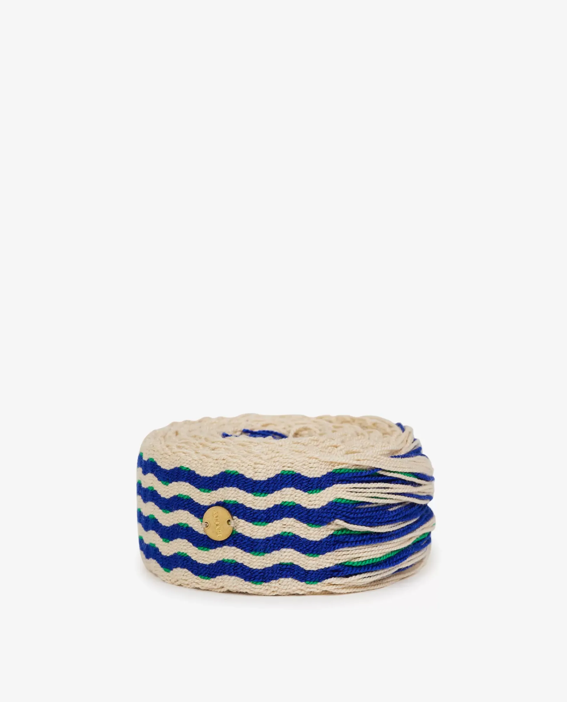 Fashion Dunne Geweven Riem Vrouwen Accessoires