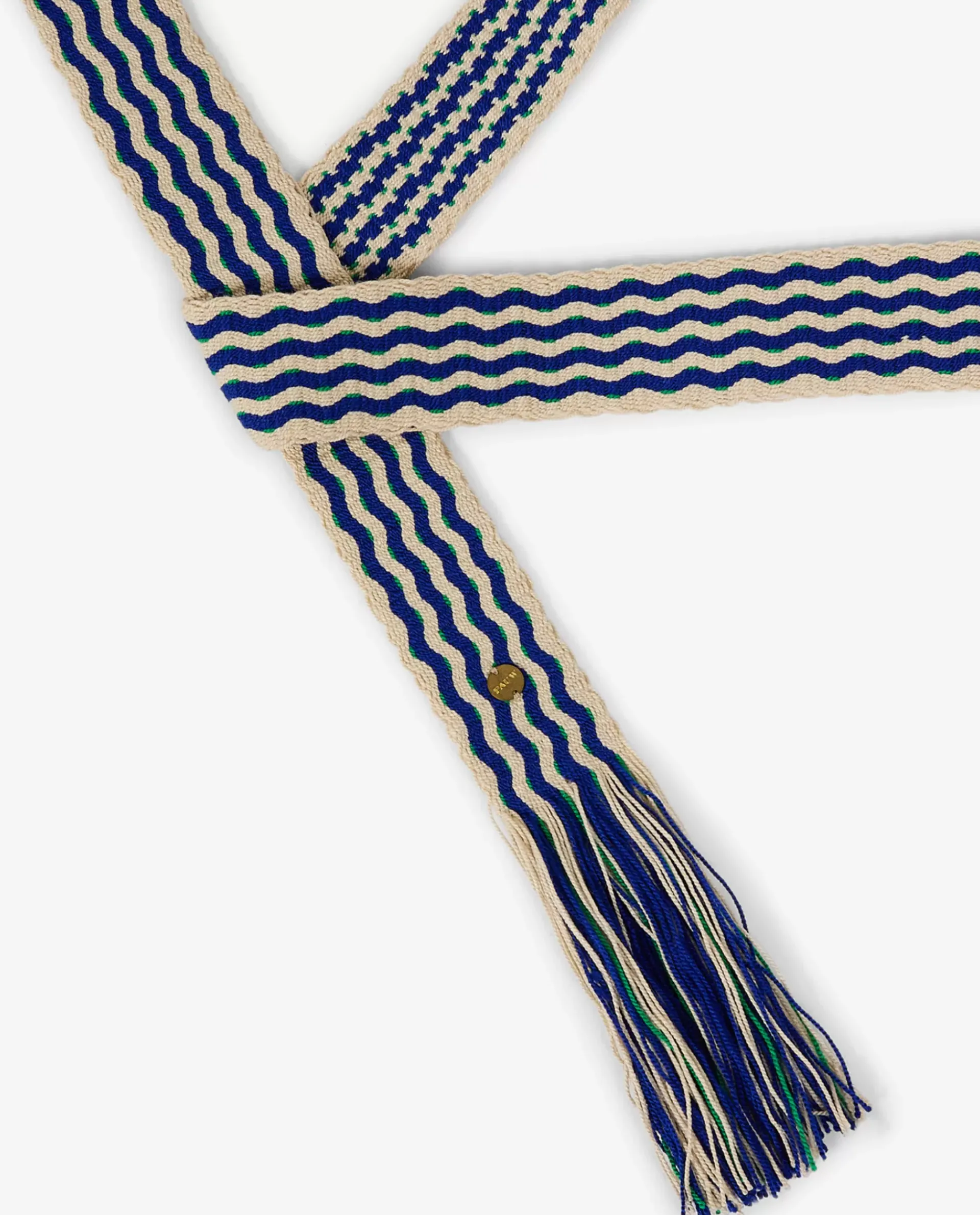 Fashion Dunne Geweven Riem Vrouwen Accessoires