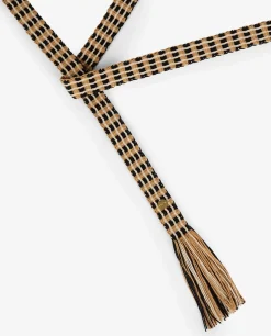 Hot Dunne Geweven Riem Vrouwen Accessoires