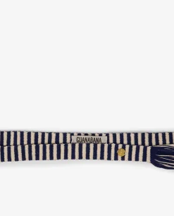 Store Dunne Geweven Riem Vrouwen Accessoires