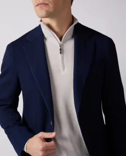 Best Sale Dunne Trui Met Rits Mannen Knitwear