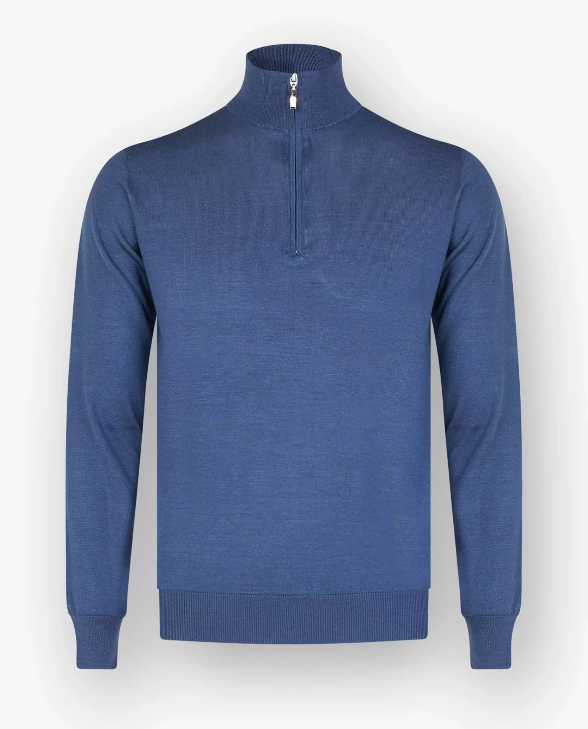 Outlet Dunne Trui Met Rits Mannen Knitwear