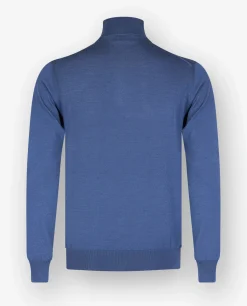 Outlet Dunne Trui Met Rits Mannen Knitwear