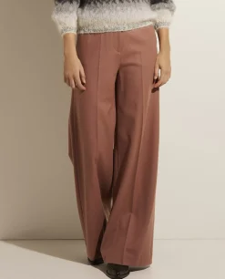 Cheap Flanellen Flared Broek Vrouwen Broeken