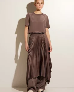Best Sale Flanellen Midi Rok Vrouwen Rokken