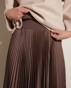 Best Sale Flanellen Midi Rok Vrouwen Rokken