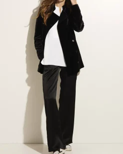 Clearance Fluwelen Blazer Vrouwen Blazers