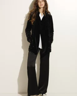 Clearance Fluwelen Blazer Vrouwen Blazers