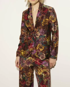 Best Sale Fluwelen Blazer Vrouwen Blazers