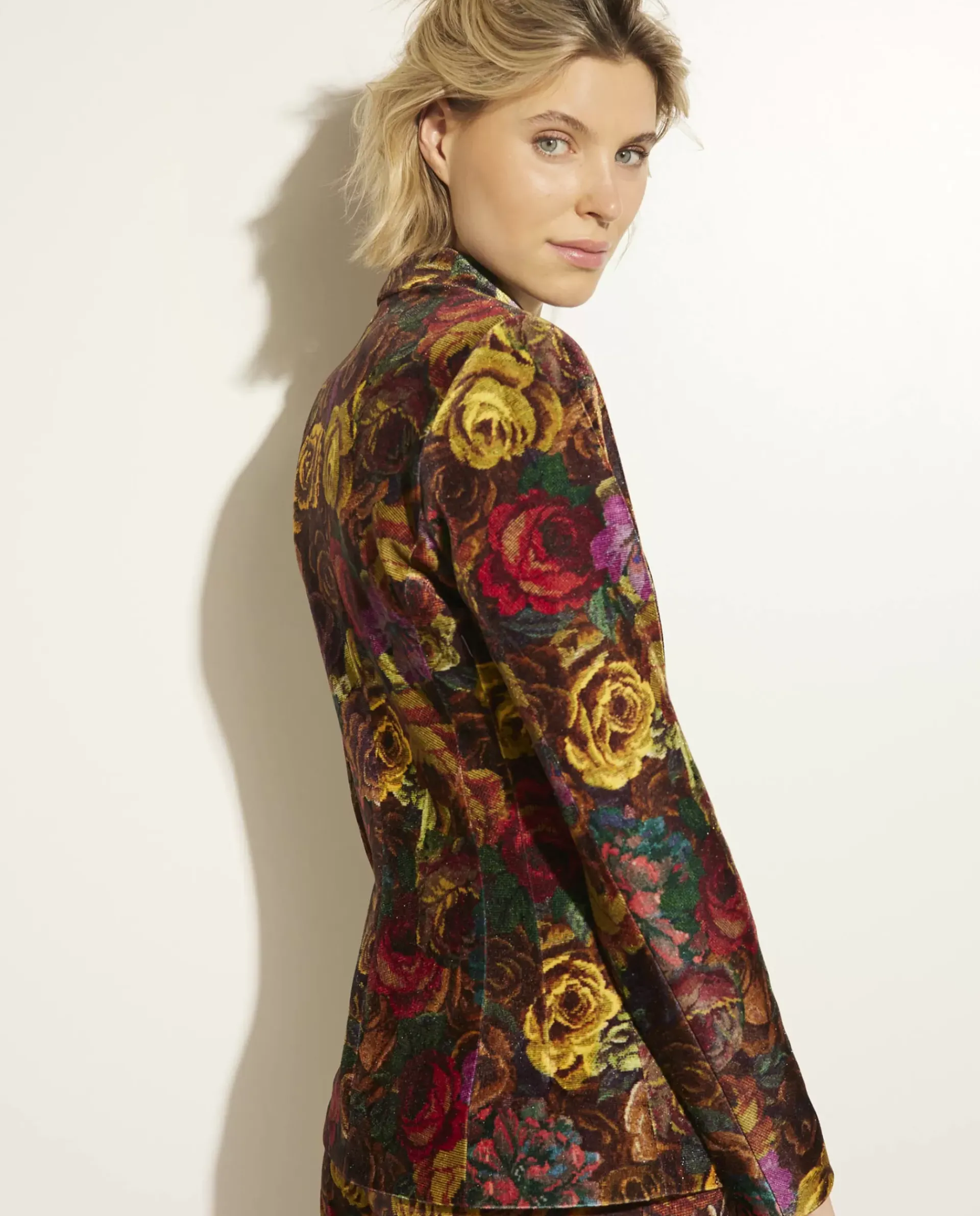 Best Sale Fluwelen Blazer Vrouwen Blazers
