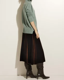 Fashion Fluwelen Midi Rok Vrouwen Rokken