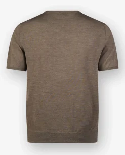 Clearance Gebreid T-Shirt Mannen T-Shirts