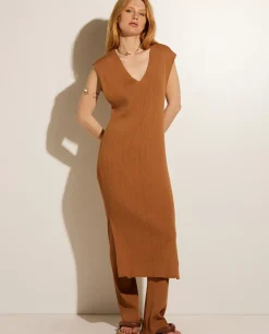 Online Gebreide Jurk Vrouwen Knitwear