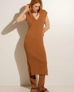 Online Gebreide Jurk Vrouwen Knitwear