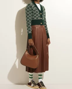 Cheap Geplooide Midi Rok Vrouwen Rokken