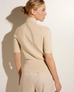 Clearance Geribbelde Trui Vrouwen Tops