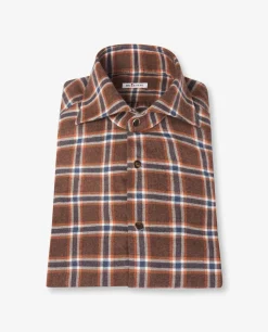 Cheap Geruit Flanel Shirt Mannen Shirts