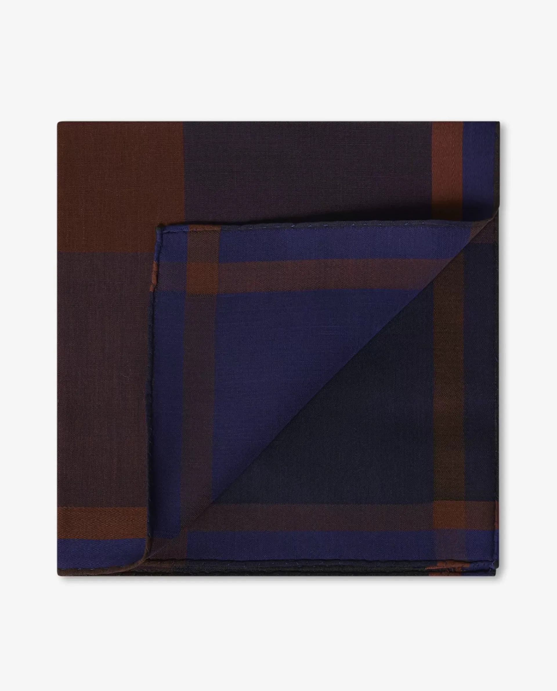 Outlet Geruit Pochet Mannen Pochettes