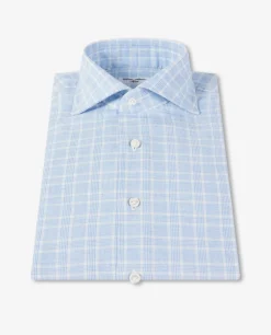 Store Geruit Shirt Mannen Shirts
