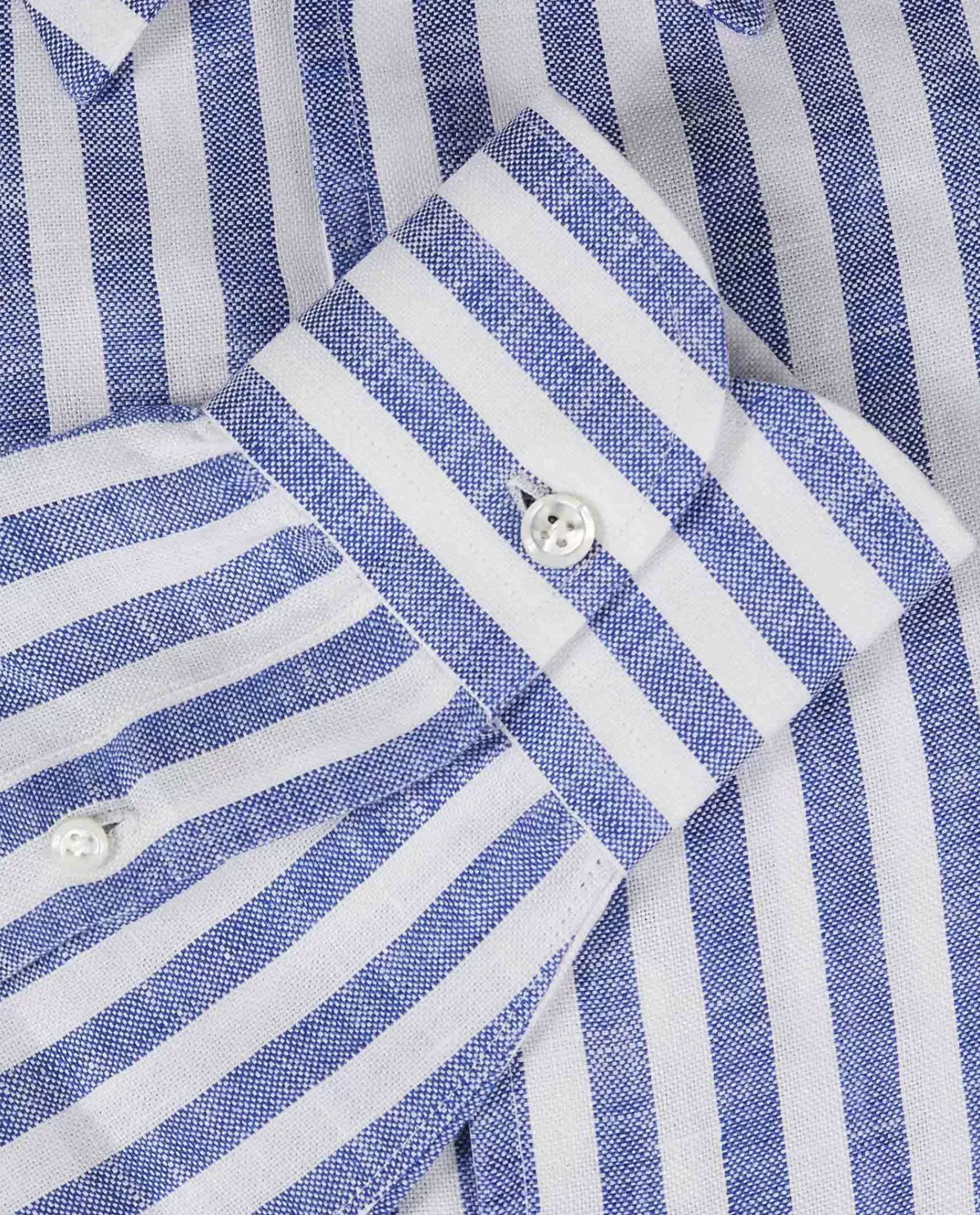 Shop Gestreept Linnen Shirt Mannen Shirts