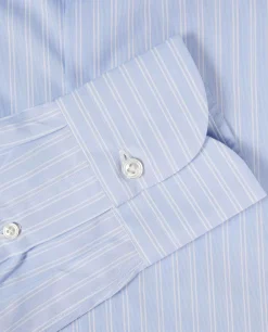Fashion Gestreept Shirt Mannen Shirts
