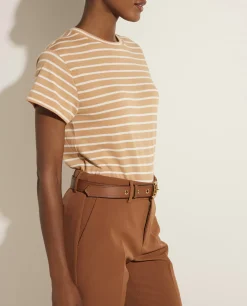 Sale Gestreept T-Shirt Vrouwen Tops