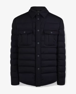 Clearance Gewatteerd Overshirt Mannen Jassen