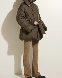 Cheap Gewatteerde Jas Met Ceintuur Vrouwen Jassen
