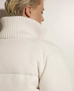 Fashion Gewatteerde Wollen Jas Vrouwen Jassen