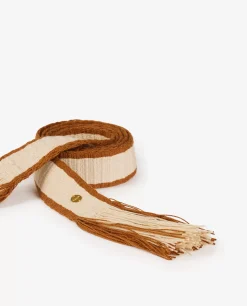 Clearance Geweven Riem Met Franjes Vrouwen Accessoires